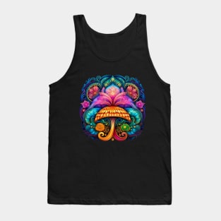 Mandala Mushroom Tank Top